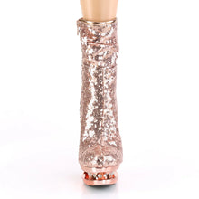 Carregar imagem no visualizador da galeria, Tacones Pleaser BLONDIE-R-1009 Oro Rosa Sequins
