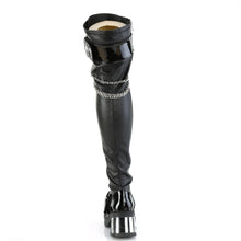 Load image into Gallery viewer, Botas (Over the Knee) Demonia BRATTY-304 Negro Stretch Piel vegana
