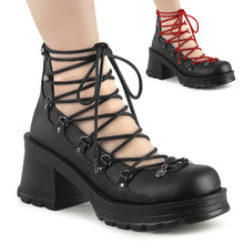 Carregar imagem no visualizador da galeria, Zapatos con plataforma Demonia BRATTY-32 Negro Piel vegana

