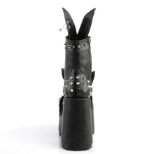 Carregar imagem no visualizador da galeria, Botines Demonia CAMEL-202 Negro Piel vegana
