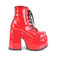 Load image into Gallery viewer, Botines Demonia CAMEL-203 Rojo Charol

