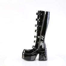 Carregar imagem no visualizador da galeria, Botas Demonia CAMEL-223 Negro Pat
