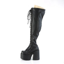 Carregar imagem no visualizador da galeria, Botas (Over the Knee) Demonia CAMEL-300WC Negro Str Piel vegana
