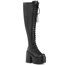 Carregar imagem no visualizador da galeria, Botas (Over the Knee) Demonia CAMEL-300WC Negro Str Piel vegana
