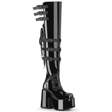 Carregar imagem no visualizador da galeria, Botas (Over the Knee) Demonia CAMEL-308 Negro Charol
