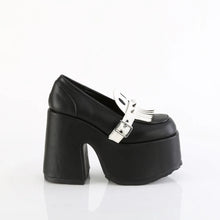 Load image into Gallery viewer, Zapatos con plataforma Demonia CAMEL-58 Negro Piel vegana
