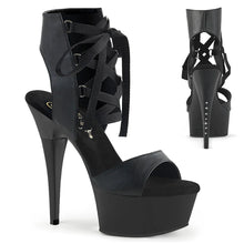 Cargar imagen en el visor de la galería, Tacones Pleaser CAPTIVA-600-14 Negro Piel Sintética

