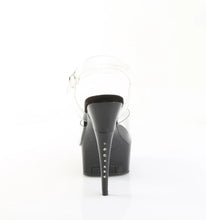 Cargar imagen en el visor de la galería, Tacones Pleaser CAPTIVA-608 Transparente Negro
