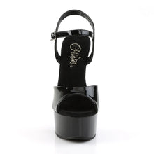 Cargar imagen en el visor de la galería, Tacones Pleaser CAPTIVA-609 Negro Charol
