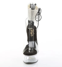 Carregar imagem no visualizador da galeria, Tacones Pleaser CAPTIVA-624RS Transparente Negro
