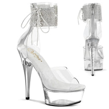 Cargar imagen en el visor de la galería, Tacones Pleaser CAPTIVA-624RS Transparente
