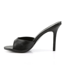 Cargar imagen en el visor de la galería, Tacones Pleaser CLASSIQUE-01 Negro Kid Pu

