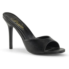 Cargar imagen en el visor de la galería, Tacones Pleaser CLASSIQUE-01 Negro Kid Pu
