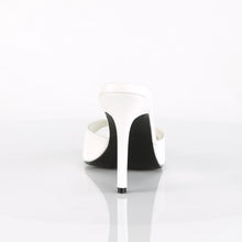 Cargar imagen en el visor de la galería, Tacones Pleaser CLASSIQUE-01 Blanco Kid Pu
