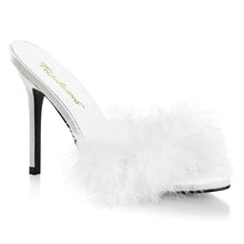 Cargar imagen en el visor de la galería, Tacones Fabulicious CLASSIQUE-01F Blanco Pu Fur
