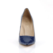 Load image into Gallery viewer, Zapatos Pleaser CLASSIQUE-20 Navy Azul Charol
