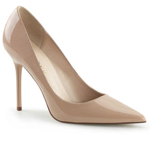 Load image into Gallery viewer, Zapatos Pleaser CLASSIQUE-20 Nude Charol
