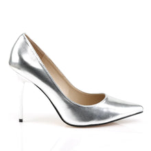 Cargar imagen en el visor de la galería, Zapatos Pleaser CLASSIQUE-20 Plata Met Pu
