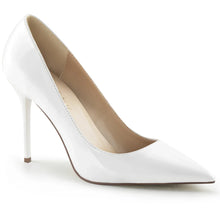 Carregar imagem no visualizador da galeria, Zapatos Pleaser CLASSIQUE-20 Blanco Charol

