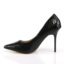 Cargar imagen en el visor de la galería, Zapatos Pleaser CLASSIQUE-20SP Negro Snake Print
