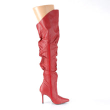 Carregar imagem no visualizador da galeria, Tacones Pleaser CLASSIQUE-3011 Rojo Piel Sintética
