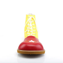 Carregar imagem no visualizador da galeria, Zapatos Funtasma CLOWN-02 Amarillo Rojo Pu
