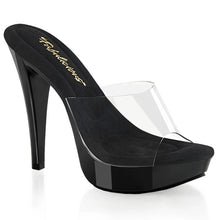 Load image into Gallery viewer, Tacones Fabulicious COCKTAIL-501 Transparente Negro
