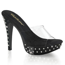 Carregar imagem no visualizador da galeria, Tacones Fabulicious COCKTAIL-501SDT Transparente Negro
