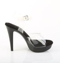 Carregar imagem no visualizador da galeria, Sapatos de salto alto Fabulicious COCKTAIL-508 - Transparente / Preto
