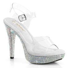 Cargar imagen en el visor de la galería, Tacones Fabulicious COCKTAIL-508DM Transparente Plata
