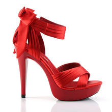 Load image into Gallery viewer, Tacones Fabulicious COCKTAIL-568 Rojo Satin
