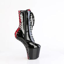 Load image into Gallery viewer, Tacones Pleaser CRAZE-1040FH Negro Rojo Charol
