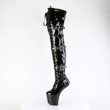 Load image into Gallery viewer, Tacones Pleaser CRAZE-3028 Negro Str. Charol

