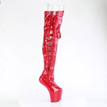 Load image into Gallery viewer, Tacones Pleaser CRAZE-3050 Rojo Str. Charol
