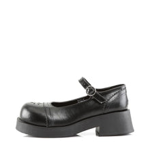Carregar imagem no visualizador da galeria, Zapatos con plataforma Demonia CRUX-07 Negro Piel vegana
