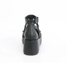Load image into Gallery viewer, Zapatos con plataforma Demonia CUBBY-28 Negro Piel vegana
