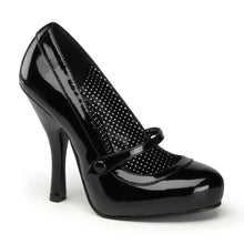 Carregar imagem no visualizador da galeria, Tacones Pin Up Couture CUTIEPIE-02 Negro Charol
