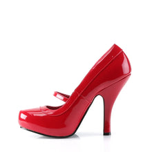 Load image into Gallery viewer, Tacones Pin Up Couture CUTIEPIE-02 Rojo Charol
