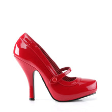 Load image into Gallery viewer, Tacones Pin Up Couture CUTIEPIE-02 Rojo Charol

