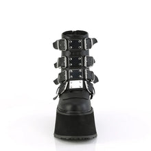 Carregar imagem no visualizador da galeria, Botines Demonia DAMNED-105 Negro Piel vegana
