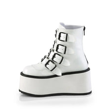 Load image into Gallery viewer, Botines Demonia DAMNED-105 Blanco Holo Pat
