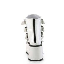 Load image into Gallery viewer, Botines Demonia DAMNED-105 Blanco Holo Pat
