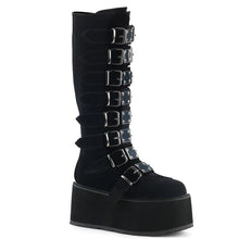 Load image into Gallery viewer, Botas Demonia DAMNED-318 Negro Velvet

