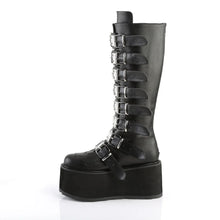 Load image into Gallery viewer, Botas Demonia DAMNED-318 Negro Piel vegana
