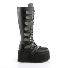 Load image into Gallery viewer, Botas Demonia DAMNED-318 Negro Piel vegana
