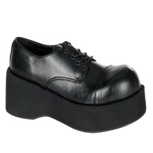 Load image into Gallery viewer, Zapatos con plataforma Demonia DANK-101 Negro Piel vegana
