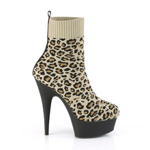 Cargar imagen en el visor de la galería, Tacones Pleaser DELIGHT-1002LP Tan Str. Leopard
