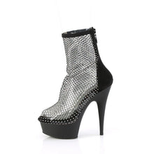 Cargar imagen en el visor de la galería, Tacones Pleaser DELIGHT-1009 Negro Faux Suede
