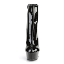 Cargar imagen en el visor de la galería, Tacones Pleaser DELIGHT-1010 Negro Charol Rojo
