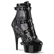 Cargar imagen en el visor de la galería, Tacones Pleaser DELIGHT-1013RM Negro Charol
